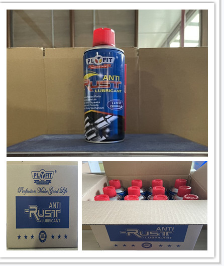 China REACH MSDS Car Care Products 400ml Anti Rust Lubricating Spray wholesale
