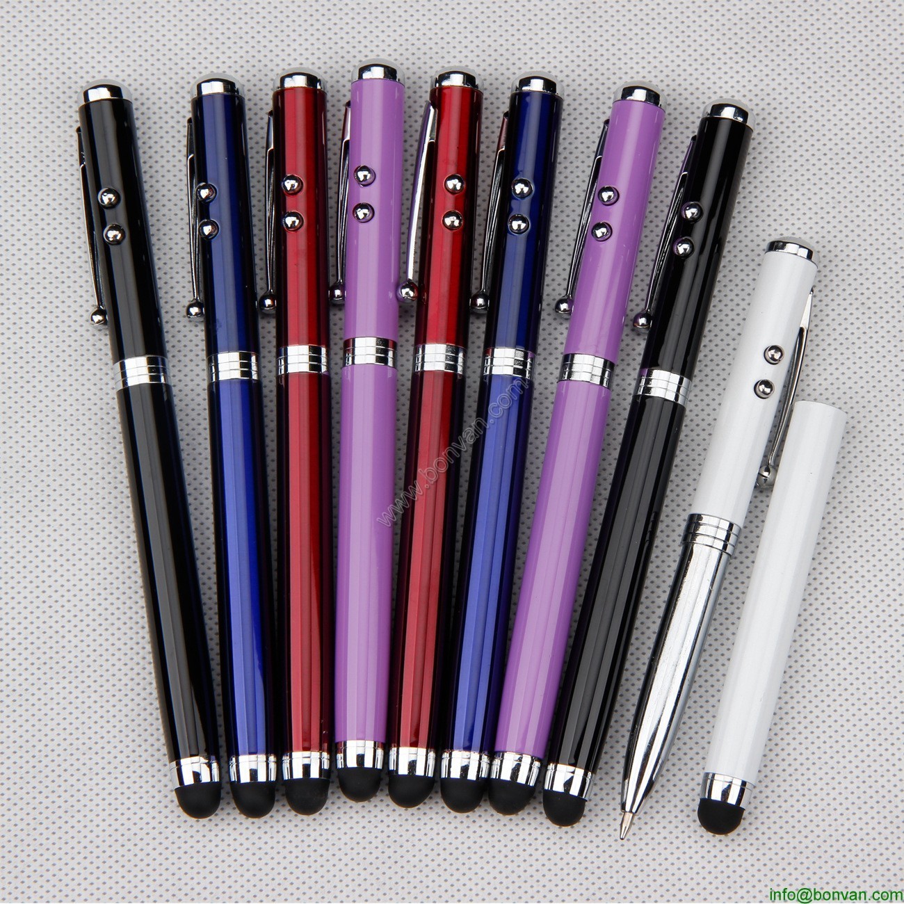 China high quality led light metal pen,light metal pen with led light wholesale