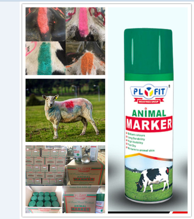 China Eco temporary Animal Marking Paint farm animal marker pigment dye wholesale