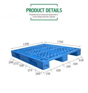 China Anti Slip Heavy Duty Plastic Pallets , Molded Plastic Pallets Large Load Capacity wholesale