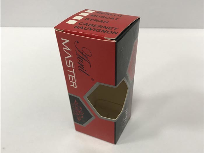 China GB008 Tall Red Cardboard Packing Boxes Matt Lamination Durable Foldable wholesale