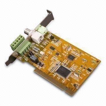 China DVR Card with Single Channel Input, Supports CIF Video, MPEG-4 Encoder, and Software Audio Codec wholesale