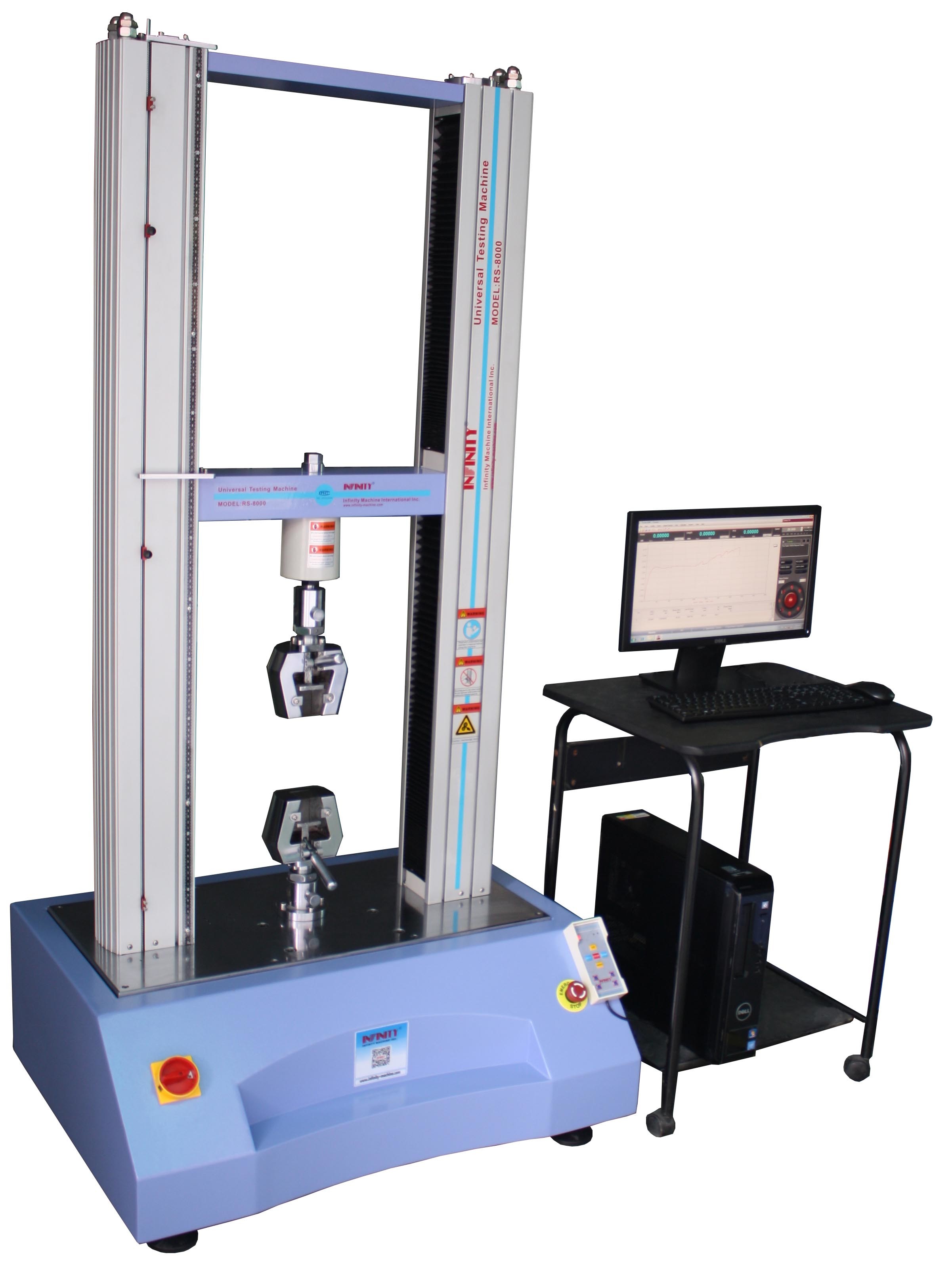 China Explosion Proof Load Cell Material Electronic Universal Testing Machine With English Professional Software for sale