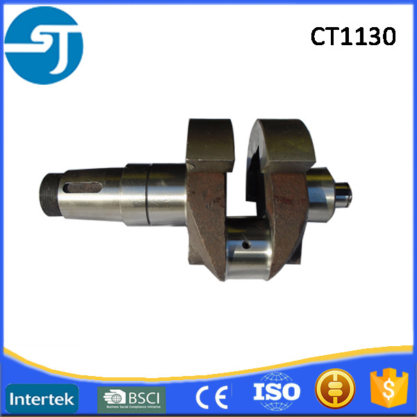 China Changtong CT1125 CT1130 diesel engine casting crankshaft prices for sale