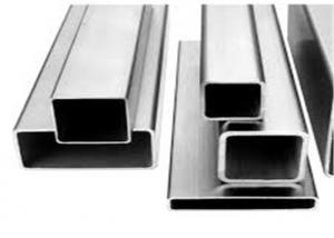 China Welded Plain 3x3 Ss Square Tube , Stainless Steel Hollow Tube Standard Sizes wholesale