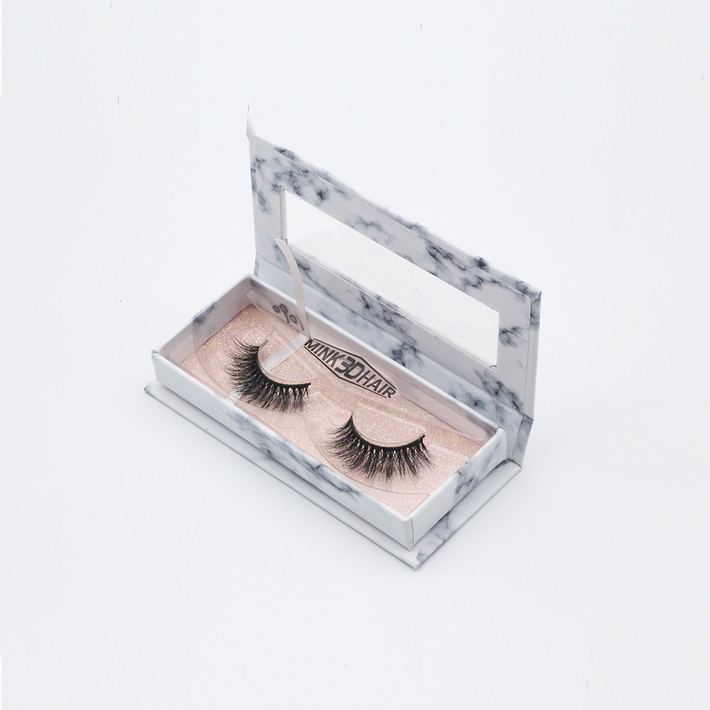 China Natural long 3d Mink Lashes 3d Mink Fur Eye Lashes Not chemically treated wholesale