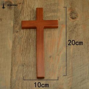 China OEM Design Small Size Handheld Handcrafted Wooden Crosses Painted For Crafts wholesale