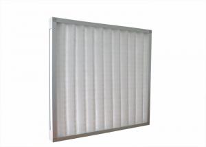 China High Volume Pleated Panel Air Filters / Flat Panel Air Filter Big Airflow wholesale
