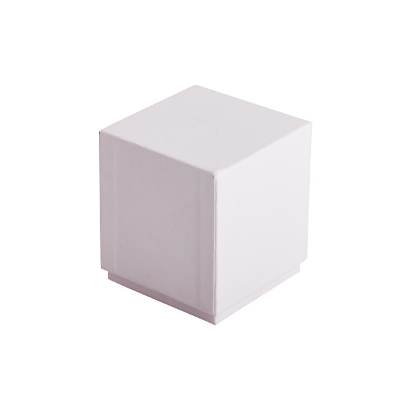 China 2mm Square Scented Candle Packaging Box White Art Paper Embossing on sale