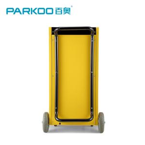 China Yellow Commercial Energy Efficient Dehumidifier 4L/H With Universal Wheel wholesale
