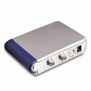 China USB2.0 DVB-S TV Tuner Box with DAB Radio Reception, Remote Control and 2 to 45ms/s Symbol Rate wholesale