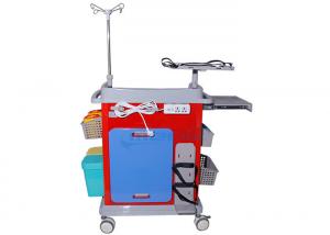 China Model YA-ET85037B Emergency Medical Trolley With Drawers wholesale