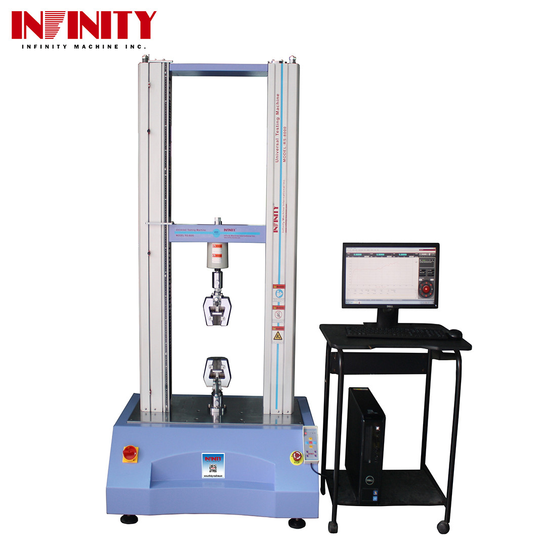 China 50KN Servo Control Universal Tensile Tester For Plastic Lab Metal Steel Wire for sale