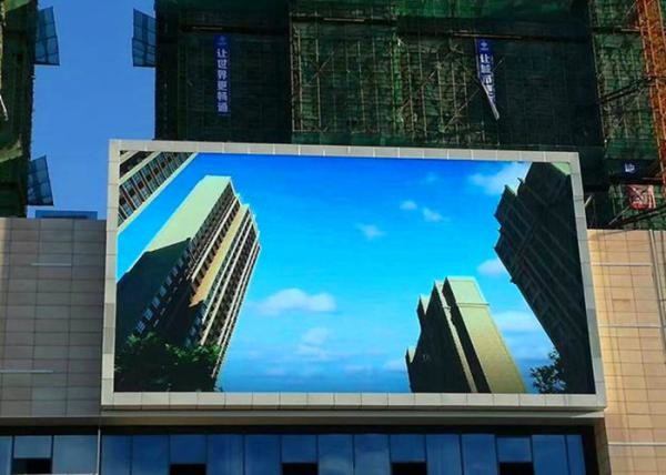 China 1RGB Outdoor Full Color Led Signs , P5 Programmable Led Display 1/8 Scanning Mode wholesale