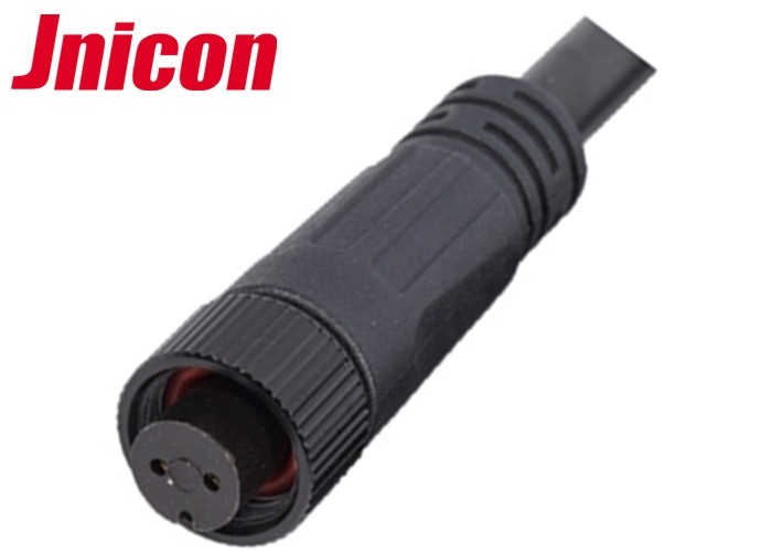 China 2 Pin Waterproof Male Female Connector , IP68 Circular Plastic Connectors For Lighting wholesale