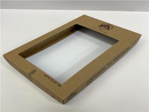 China Collapsible Paper Clothes Box With PVC Window 4 Color Offset For All Kinds Of Clothes wholesale