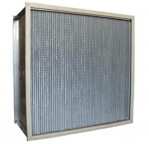 China 350 Degree High Temp Air Filter For Oven Equipment Stainless Steel Frame wholesale