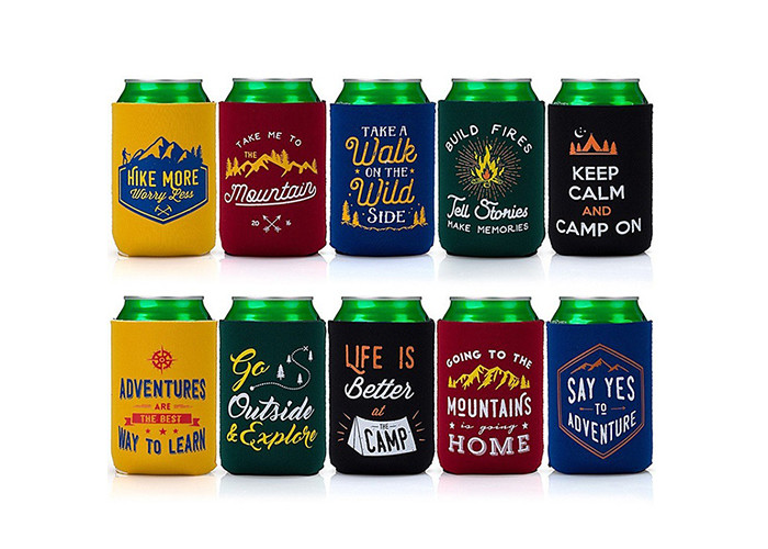 China Eco Friendly Neoprene Bottle Holder Custom Can Koozies For Promotional Gifts wholesale