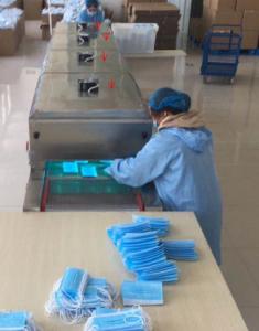 China 1800W 6m/min Disposable Face Mask UV Sterilizer Machine wholesale
