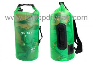China Silkscreen / Digital Printing Transparent Dry Bag For Swimming Water Sports wholesale