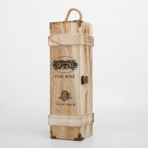 China Craft Book Shaped Personalised Wooden Wine Box With Single Bottle And Two Bottles wholesale