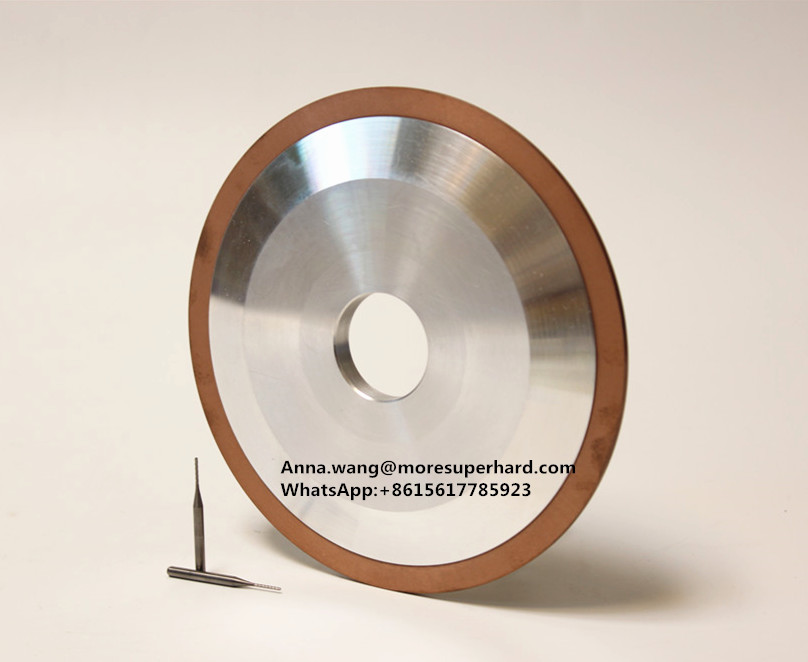 China High precision resin diamond micro-drill cylindrical grinding wheel,diamond grinding wheels for PCB micro-drilling tool wholesale
