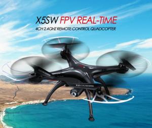 China X5SW WIFI FPV Real-Time RC Drone 2.4G 4CH Headless RC Quadcopter Camcorder W/ HD Camera wholesale