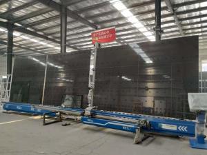 China 2m Automatic Insulating Glass Machine Silicone Glue Sealing Robot Sealant Spreading Line wholesale