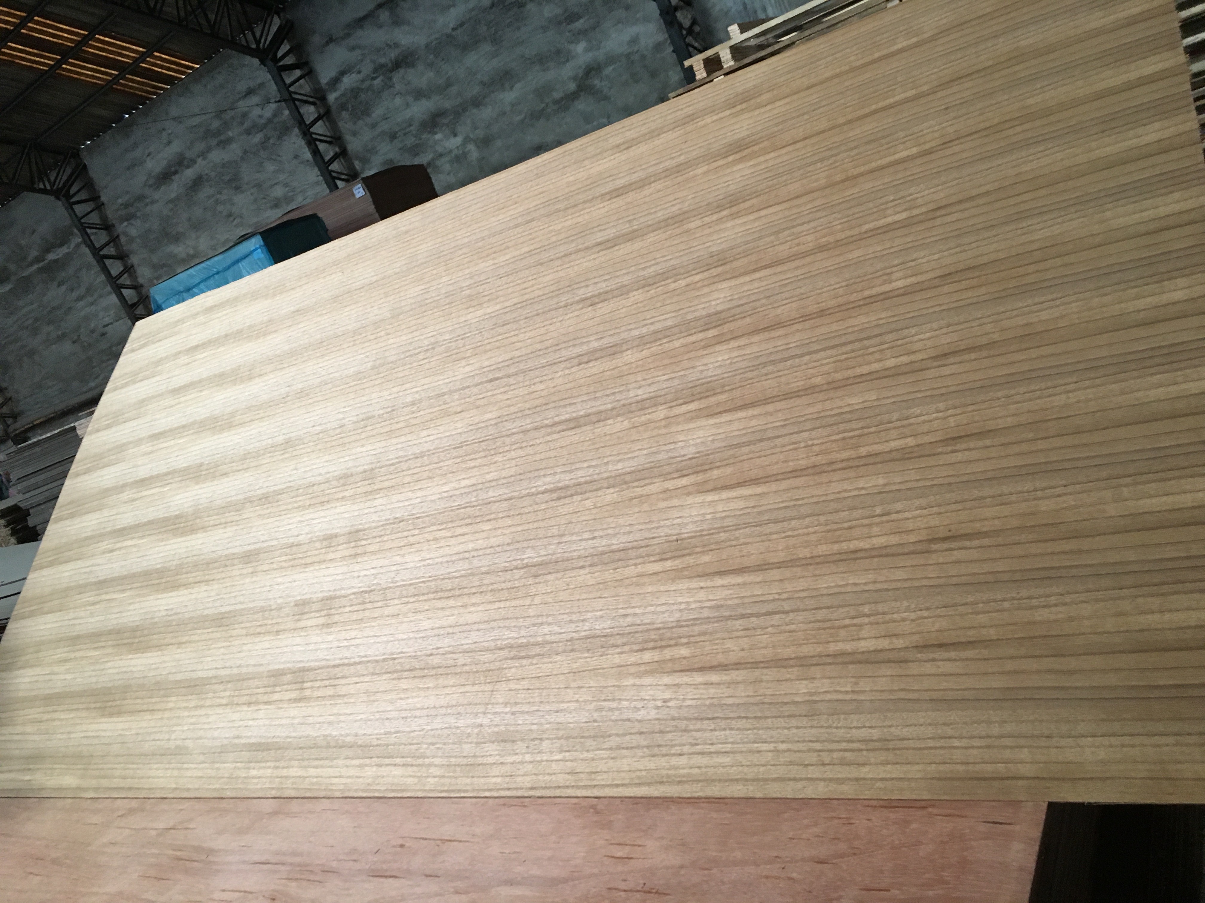 China Natural Burma Teak Fancy Plywood AAA Quality Poplar / Combi Core Design wholesale