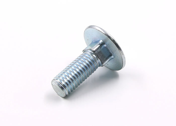 China Mushroom Head Grade 4.8 Galvanized Carriage Bolts Fully Threaded With Square Neck wholesale