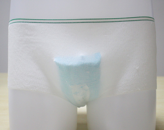 China White Sanitary Pad Incontinence Boxers With Highly Stretchable And Breathable wholesale