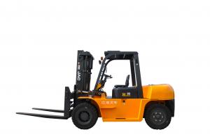 China Large Capacity 7 Ton JAC Diesel Forklift Truck Small Turning Radius CE Certification wholesale