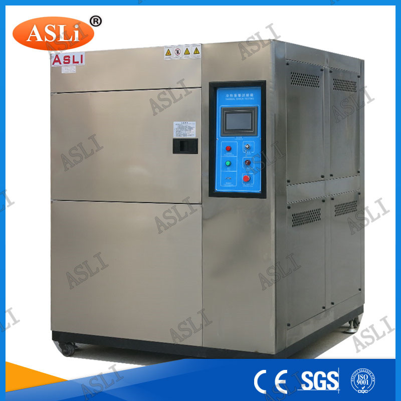 China Three Zone Programmable Cold Thermal Shock Testing Chamber  with touch screen controller wholesale