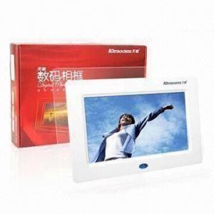 China 7-inch Digital Photo Frames with 480 x 234 pixels Resolution wholesale