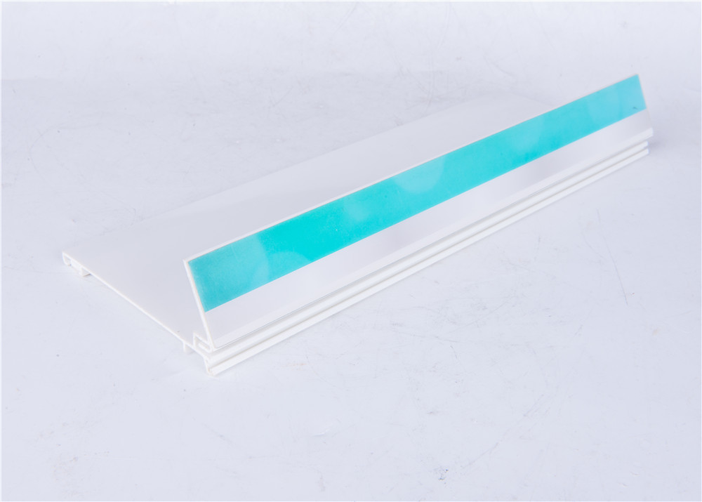 China Transparent Extruded Plastic Profiles / PVC Sign Display For Supermarket wholesale
