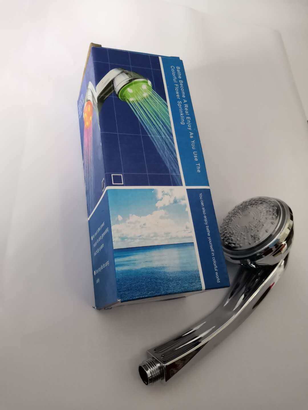 China Negative Ion SPA  Showerhead Aromatherapy LED Shower Head temperature control wholesale