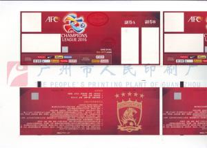 China Custom Size Event Ticket Printing Services , Barcode Admission Ticket Printing wholesale