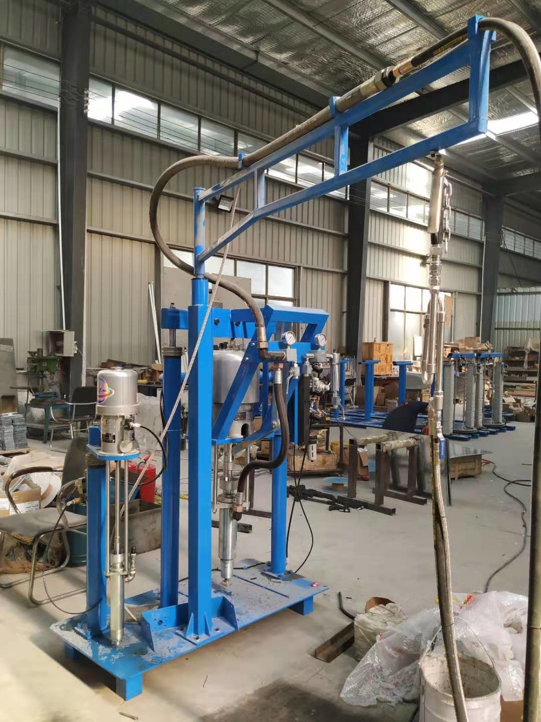 China Insulating Glass Silicone Extruder Machine Manual Second Sealing Equipment Sealant Spreading Machinery wholesale