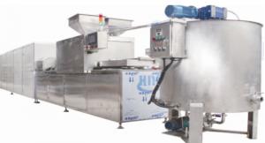 China SSS304 Material Chocolate Bar Maker Machine , Chocolate Tempering Equipment wholesale