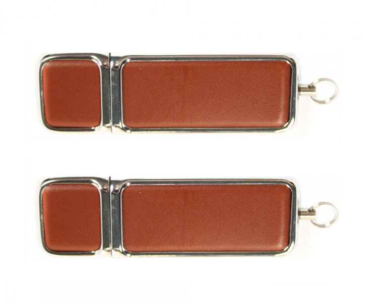 China Personalized Leather USB Flash Drive Promotional Gift 2GB 4GB 8GB Customized wholesale