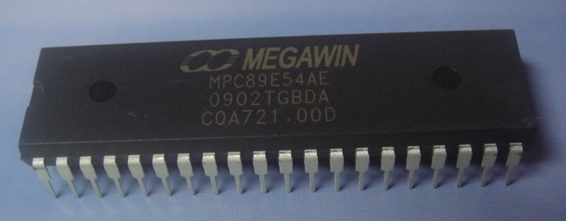 China High Performance Megawin MCU, 8051 Microcontroller with 3 Timer MPC89L / E52 8KB Flash ROM wholesale