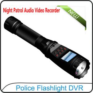 China 1080P Police Flashlight DVR On-site Enforcement Audio Recorder Night Patrol Video Camera wholesale