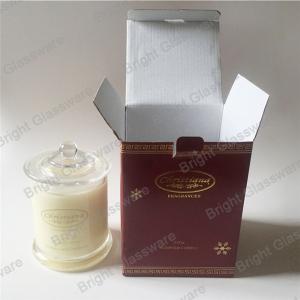 China 100% natural soy scent candle container in stock on sale