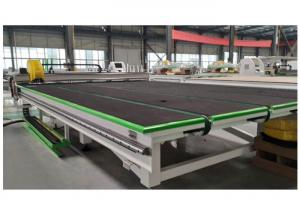 China Full Automatic CNC Float Glass Shaped Glass Cutting Line wholesale