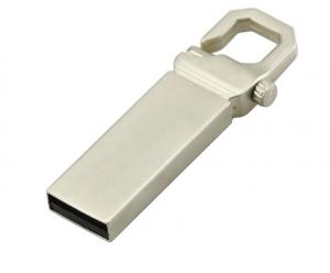 China Metal Portable Mini USB Flash Drive 32GB , Micro Usb Memory Stick Silver Color wholesale