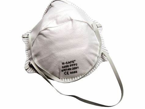 China Comfortable FFP2 Face Mask , FFP2 Dust Mask Adjustable Nose Piece For Better Fit wholesale