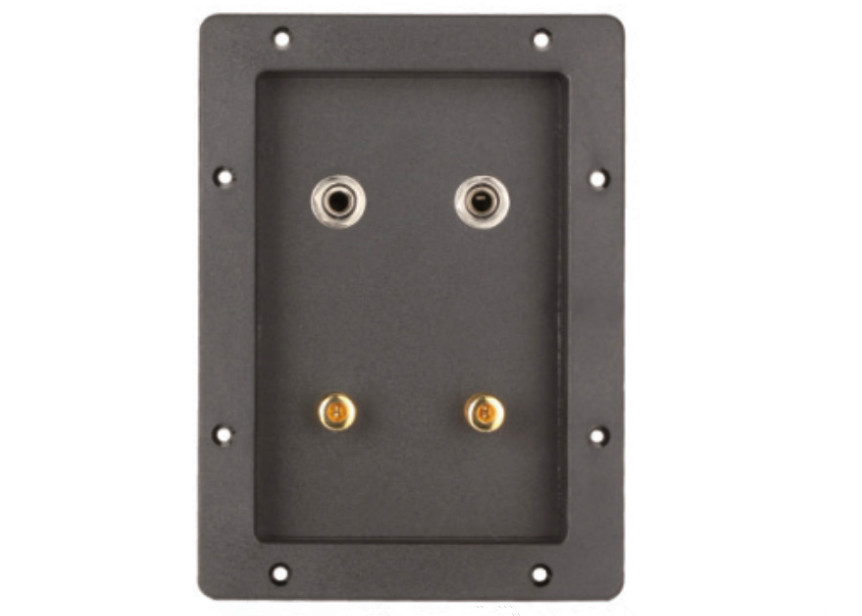 Buy cheap 130×180mm Brass Square Junction Box For Professional KTV Loudspeaker from wholesalers