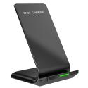 Desktop ABS Phone holder 10W Fast Charging Portable wireless Charger for sale