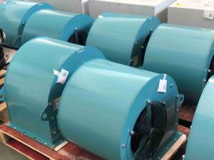 China Three Phase 4 Pole 1180rpm Double Inlet Centrifugal Cooling Fan With 9inch Blade wholesale