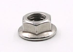 China Stainless Steel A2 M3-M24 DIN6923 Hex Flange Nuts with Serrations wholesale